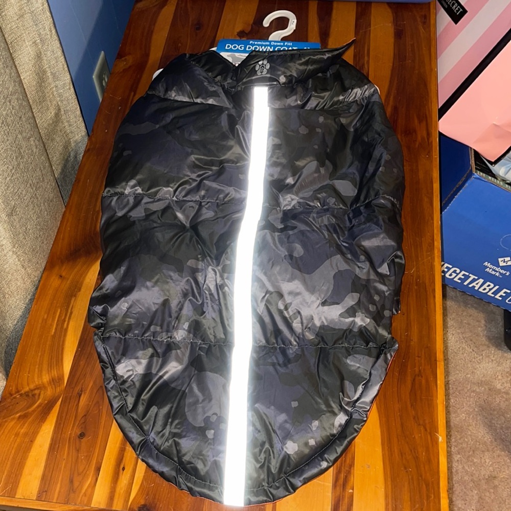 Dog down coat